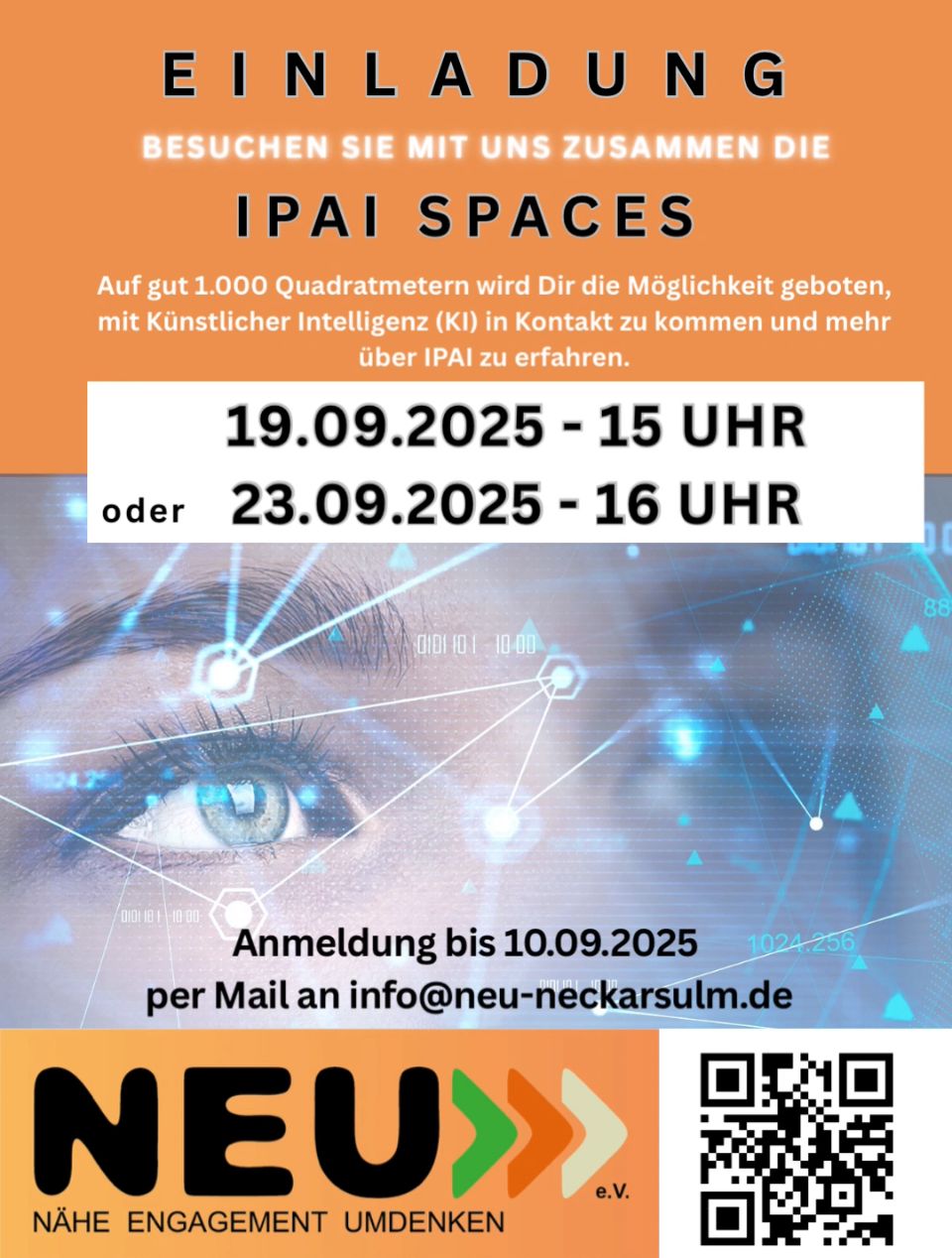 Einladung IPAI Spaces